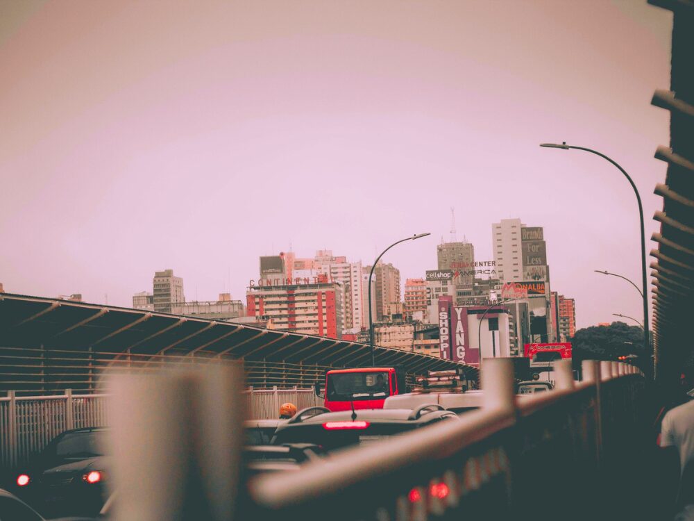 パラグアイの都市シウダー・デル・エステの街並み